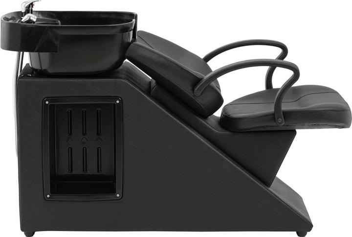 Produktbild Physa Friseurwaschbecken + Sessel Rückwärtswaschbecken Einhandmischbatterie 60x45x15cm