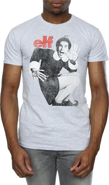 Produktbild Elf Mono Distressed Poster TShirt (M)