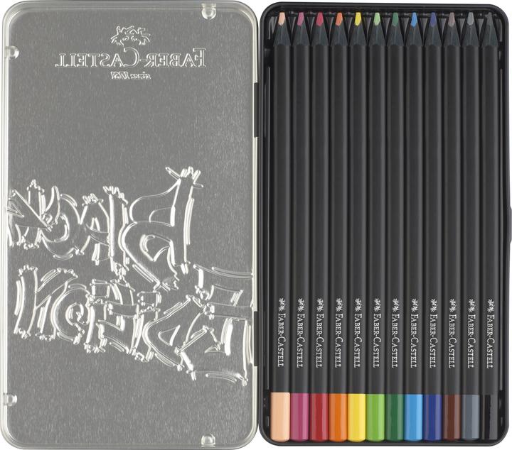 Produktbild Faber-Castell Black Edition (Mehrfarbig, Schwarz, 12 x)
