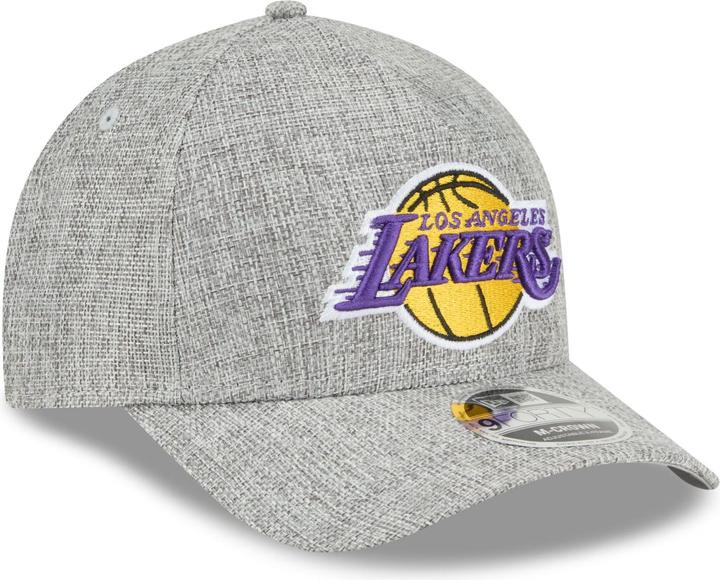 Actual product image New Era 9Forty M-Crown Cap - Weave Los Angeles Lakers Grau