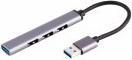 Produktbild Shiverpeaks ®-BASIC-S--USB-A Hub, 3.0, 4-fach USB-A, ALU, slim, 0,12m (USB-A, 4 Ports)