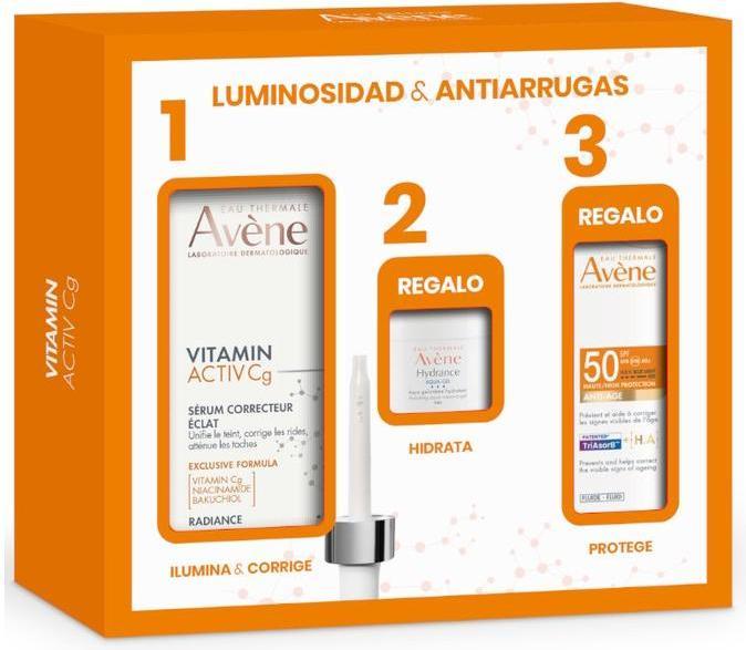 Immagine prodotto Avène Vitamin Activ Cg + Minitalla Crema + Minitalla Solar SPF50+ (30 ml)