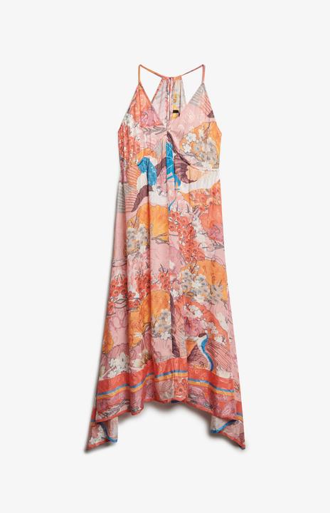 Image du produit Superdry Robe imprimée en jacquard à ourlet en pointes (14)