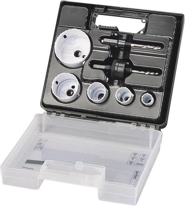Produktbild wolfcraft wolfcraft 1 Lochsägen-Set BiM ø25,29,35,51,68mm (25, 29, 35, 51, 68 mm)