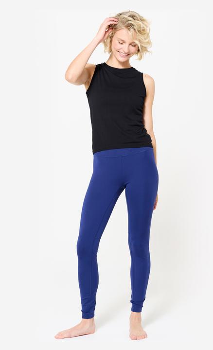 Actual product image Kimjaly Yogatop Damen elastisch - graphitschwarz (XS)
