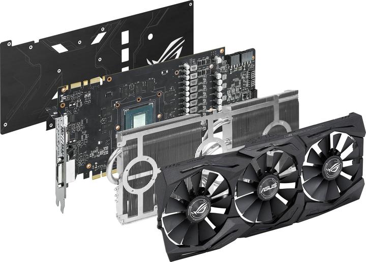 Produktbild ASUS GeForce GTX 1080 STRIX O8G GAMING (8 GB)