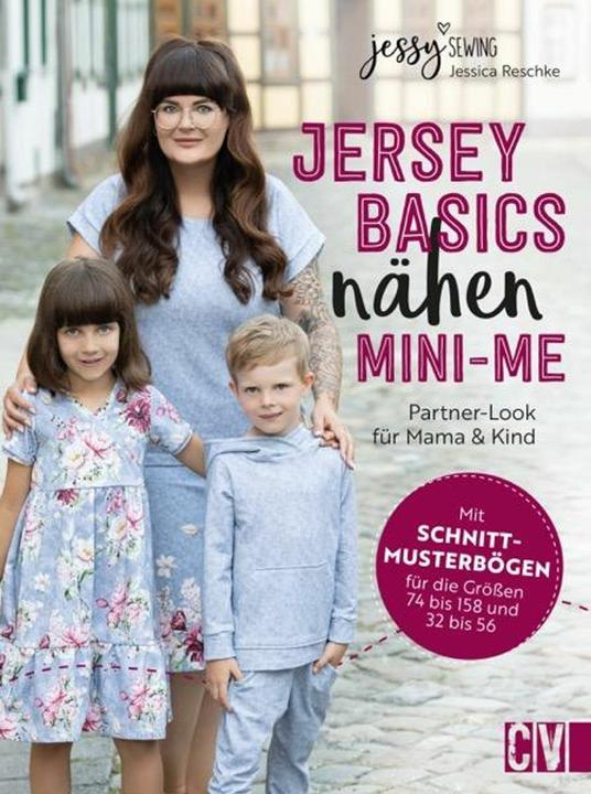 Image du produit Jersey Basics nähen: Mini-Me (Allemand, Jessy Sewing, 2024)