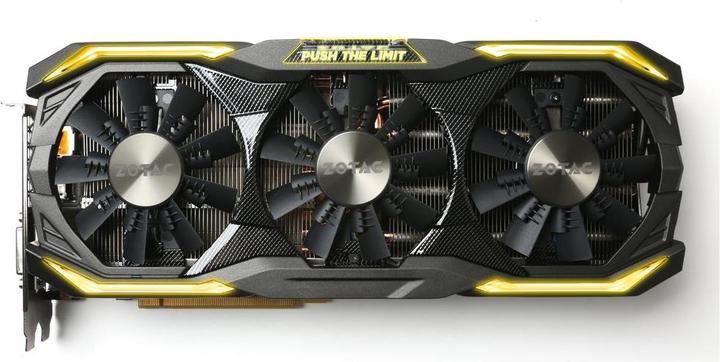 Actual product image Zotac GeForce GTX 1080 AMP Extreme (8 GB)