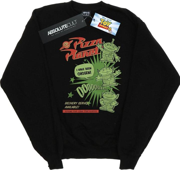 Disney Toy Story 4 Pizza Planet Little Green Men Sweatshirt (M)