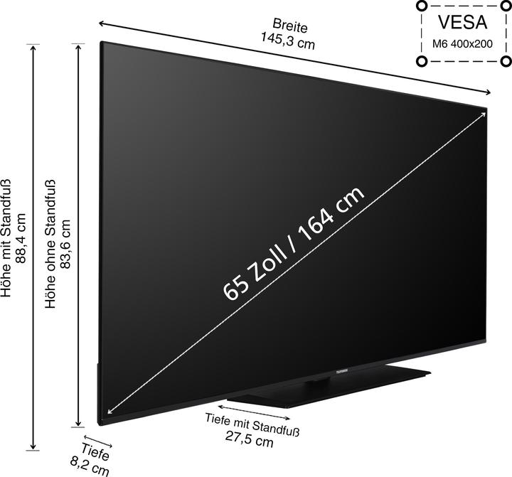 Actual product image Telefunken D65U750X2CW (65", LED, 4K, 2023)