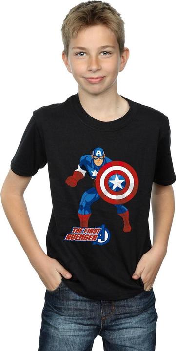 Immagine prodotto Captain America Maglietta Ragazzi Il Primo Vendicatore (128)