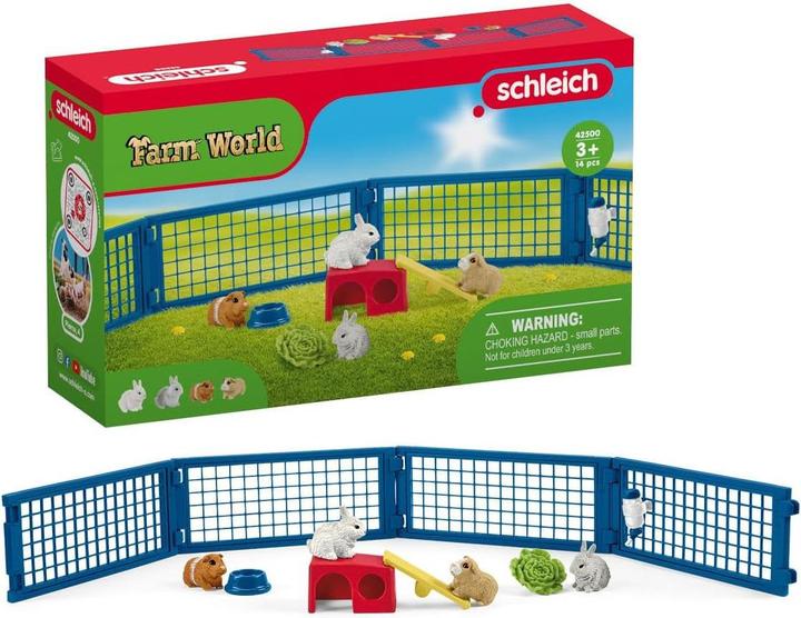 Image du produit Schleich Une maison pour les lapins et les cochons d'Inde
