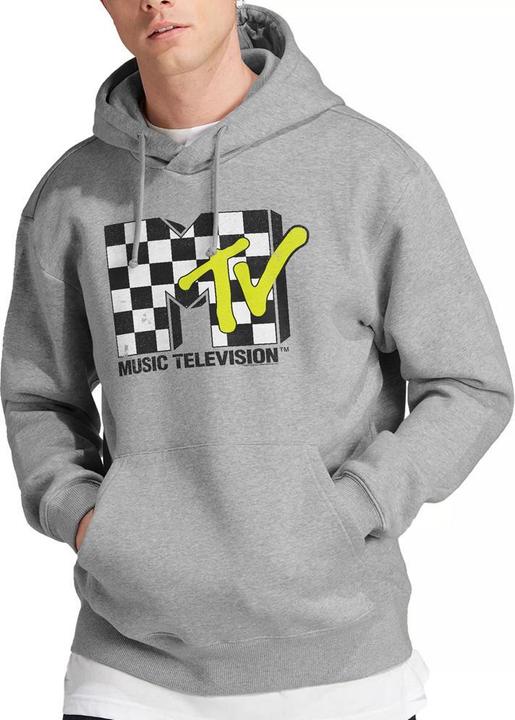 Immagine prodotto MTV Felpa con Cappuccio Logo Scacchiera Uomo (L)