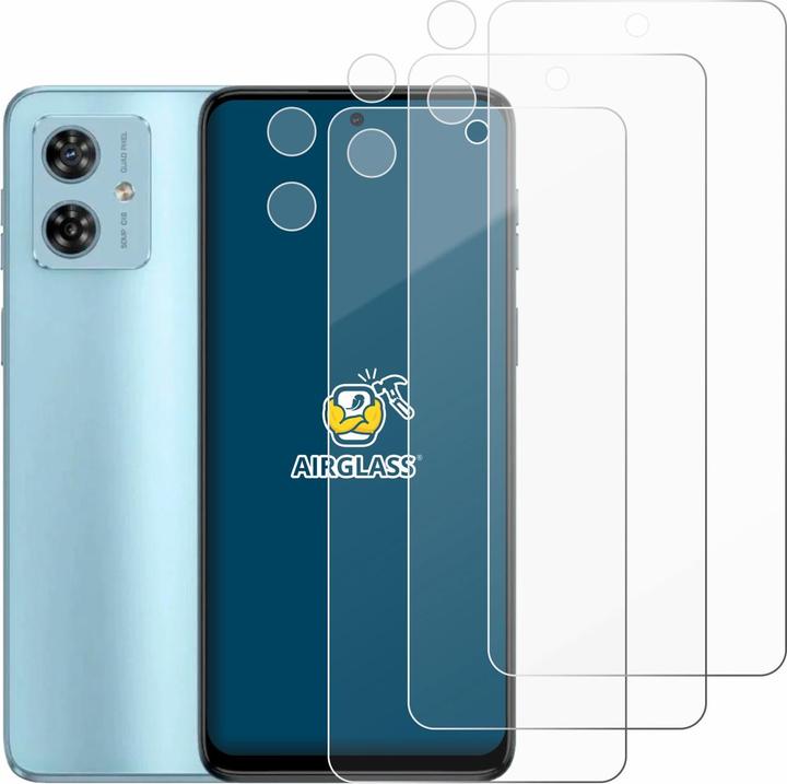 Produktbild BROTECT AirGlass Panzerglasfolie (3 Stück, Motorola Moto G54)