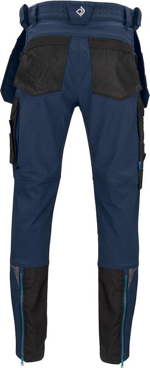 Actual product image Projob Waistband trousers with stretch inserts and removable hanging pockets (56)