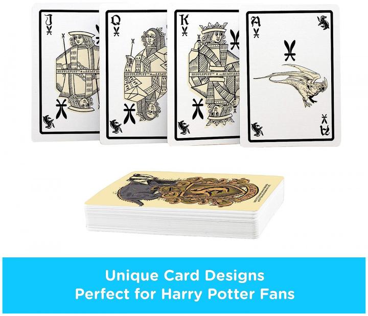 Image du produit Aquarius HARRY POTTER - Poufsouffle - Jeu de cartes (Allemand)