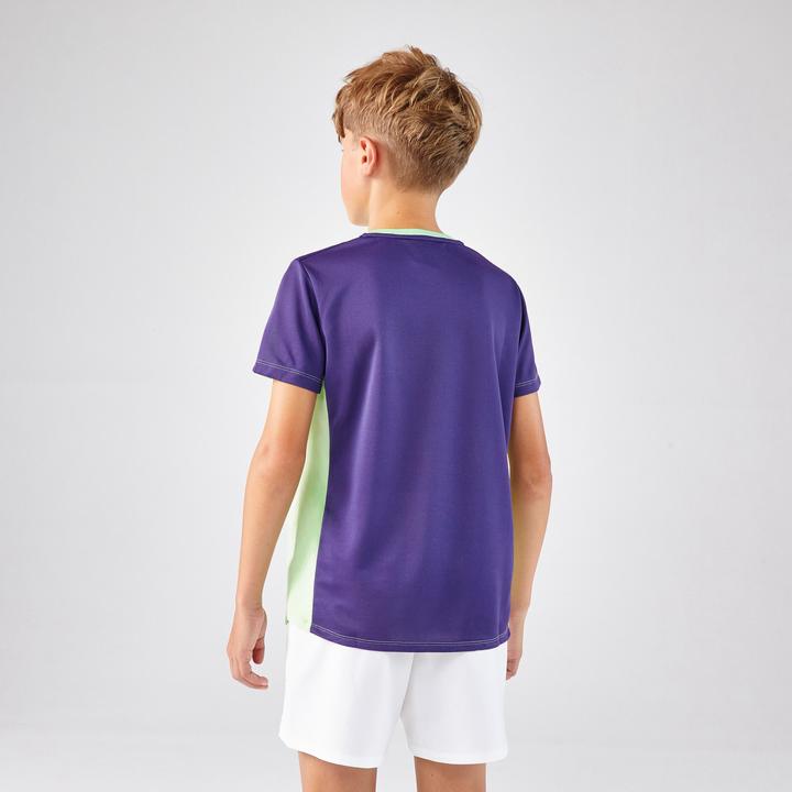 Image du produit Artengo T-shirt de tennis Junior col rond - TTS DRY JR Vert (140)