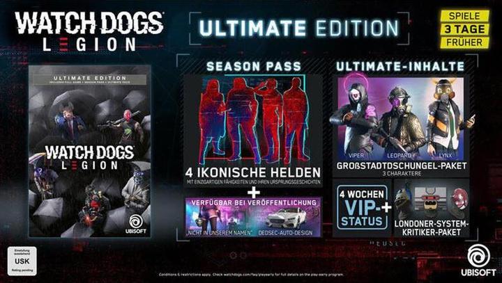 Immagine prodotto Ubisoft Guarda i cani: Legione - Ultimate Edition (PS5, DE)