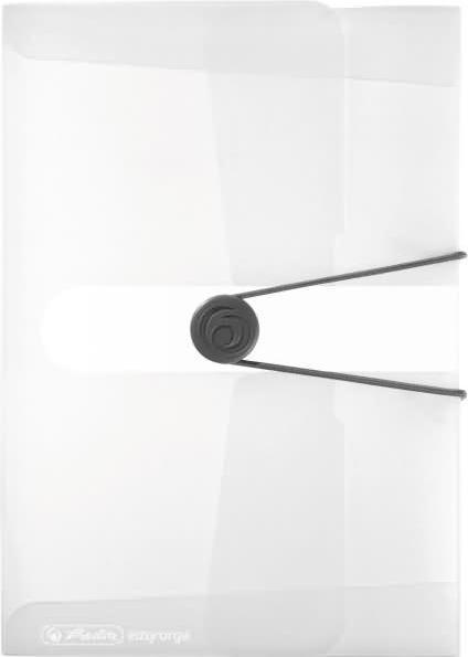 Produktbild Herlitz Sammelbox easy orga to go, DIN A5, weiss transparente PP-Folie, Füllhöhe: 25 mm, mit (A5, 1 x)