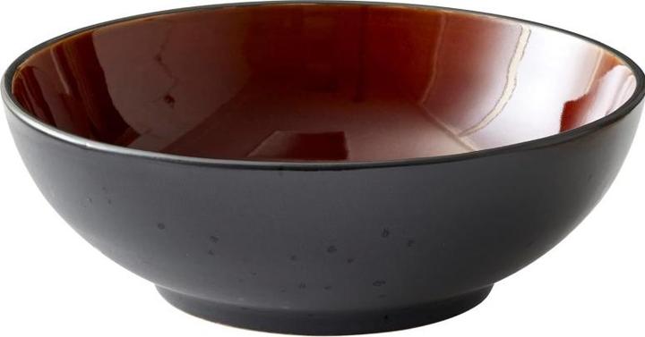 Produktbild Bitz Salatschüssel schwarz/amber 30cm (30 cm, 27.34 l, 1 x)