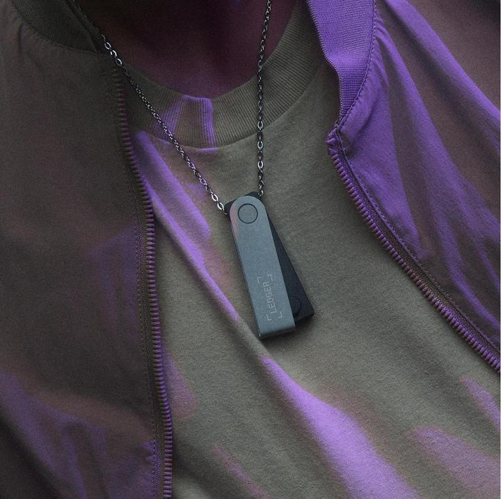 Actual product image Ledger Nano X - Gold (Litecoin, Dash, Bitcoin, Others, Dogecoin, Ethereum Classic)