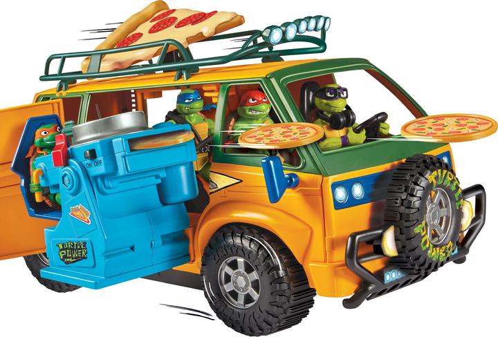 Actual product image Boti Teenage Mutant Ninja Turtles: Mutant Mayhem Fahrzeug Pizzafire Van