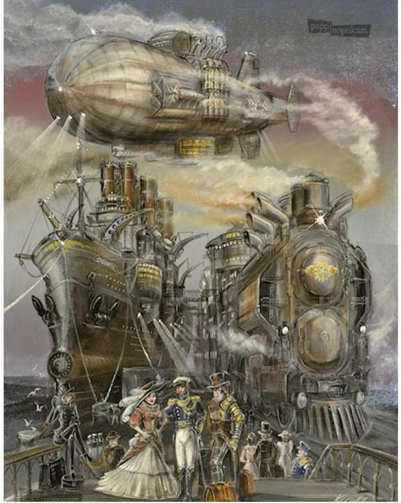 Produktbild Pappnoptikum 2016 - Das grosse Dampfrennen - Steampunk (Adventskalender)