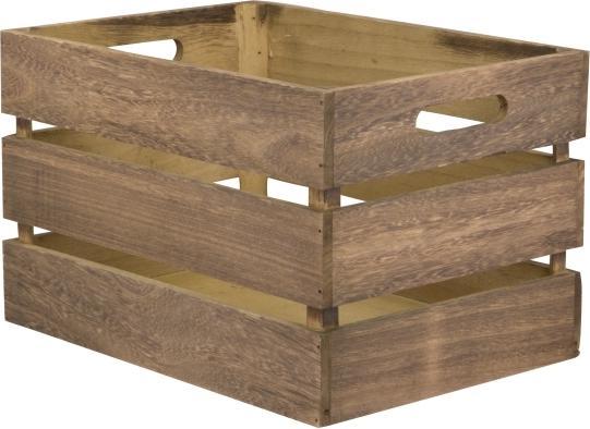 Actual product image Securit Wooden box table caddy, (W)210 x (D)330 x (H)242 mm