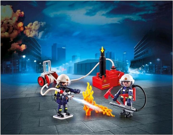 Produktbild Playmobil Feuerwehreinsatz mit Löschfahrzeug (70557, Playmobil City Action)