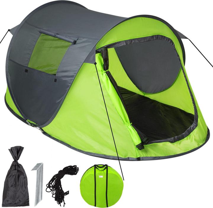 Image du produit tectake Pop-Up (Tente instantanée, 1.50 kg, 2 personnes)