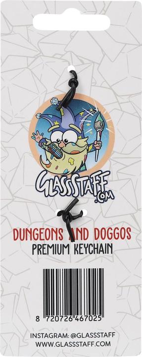 Actual product image Glass Staff Schlüsselanhänger Dungeons & Doggos Mehrfarbig