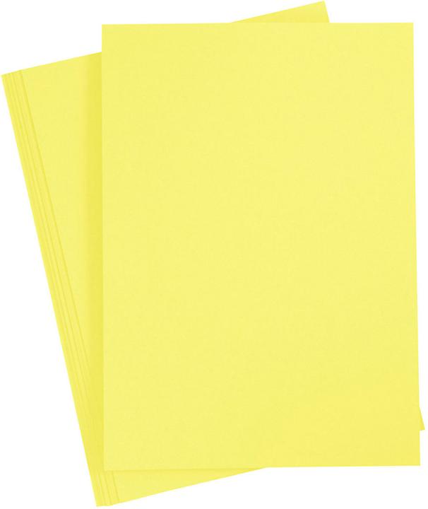 Produktbild Creativ Company Gekleurd Karton, Kanariegeel, A4, 20 vel (180 g/m², 20 x)