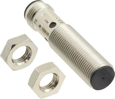 Actual product image Omron Industrial Automation Inductive sensor NPN 1kHz 30V 10mA 4mm IP67 plug M12 E2B (Sensor)