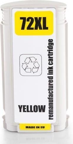 Actual product image Hermex Alternative ink cartridge to HP 72 (Y)