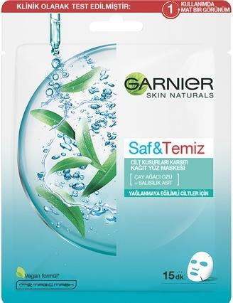 Produktbild Garnier Skin Naturals Pure Active - Moisturizing textile mask against imperfections enriched with