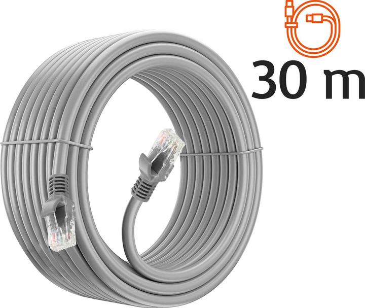 Image du produit LinQ Câble réseau Ethernet RJ45, CAT6, 30m (CAT6, 30 m)