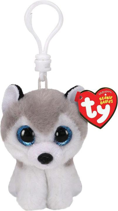 Actual product image Ty Beanie Boos Clip Buff Husky (7 cm)