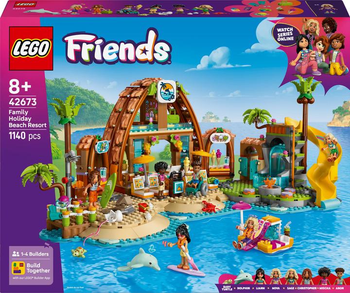 LEGO Familienurlaub im Strandresort (42673, LEGO Vrienden)