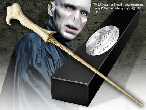 Actual product image Noble Collection Lord Voldemort magic wand