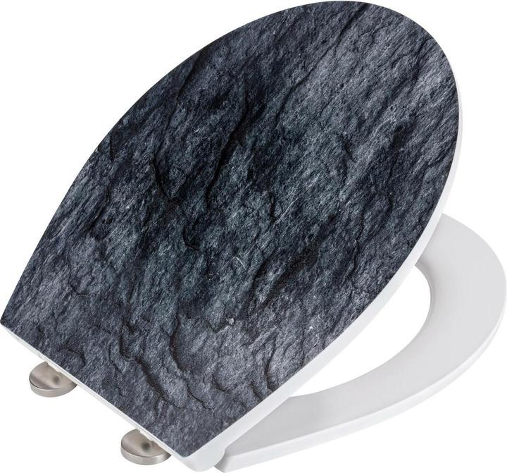 Image du produit Wenko Siège WC Slate Rock Relief