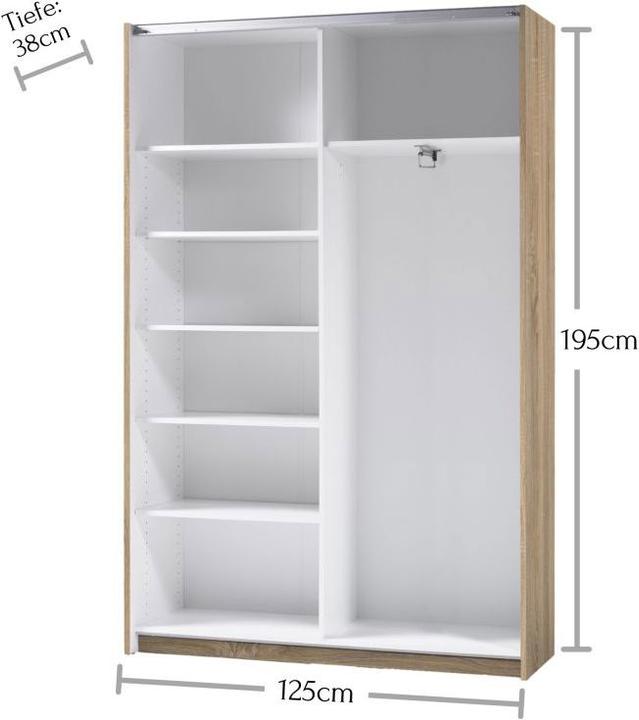 Produktbild Pol-Power Fast (125 x 38 x 195.5 cm)
