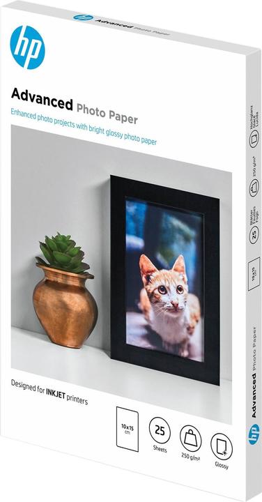 Productafbeelding HP Q8691a (250 g/m², 10 x 15 cm, 25 x)