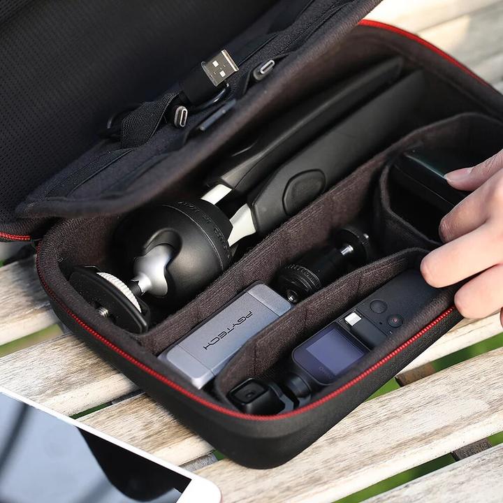 Actual product image Pgytech Osmo Pocket protective bag (DJI Osmo Pocket, GoPro, Insta360)