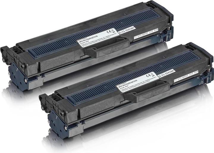 Actual product image Inkadoo Toner economy set compatible to Samsung MLT-D 111 L/ELS / 111L contains 2x toner cartridge black... (FC)