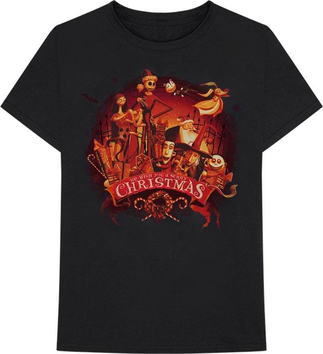 Dick Smith Unisex Adult We Wish You A Scary Christmas T-Shirt