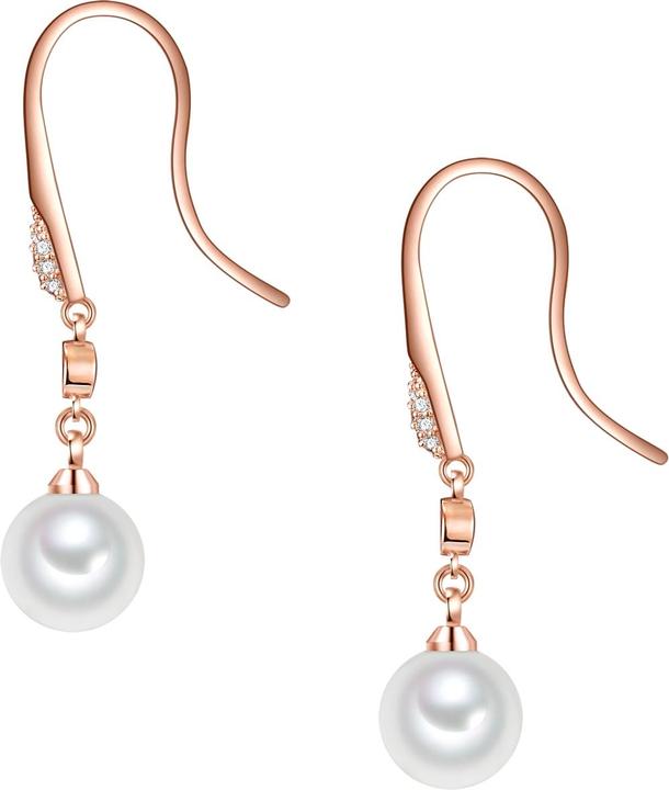 Image du produit Lulu & Jane Femmes laiton verre perle de coquille or rose - 29623 (Laiton)
