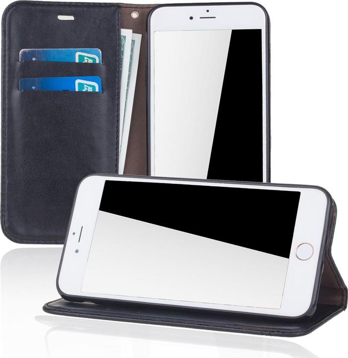 Produktbild König Design Apple IPhone 7 Plus / 8 Plus Hülle Case Handy Cover Schutz Schutzhülle Schwarz (Apple iPhone 7 Plus)