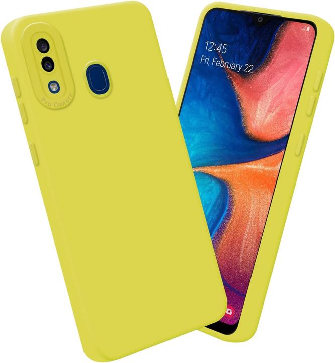 Actual product image Cadorabo Case for Samsung Galaxy A20 / A30 / M10s in TPU Fluid LM162 Style (Samsung Galaxy A20, Samsung Galaxy M10s, TCL A30)