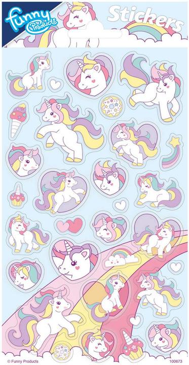 Totum Stickerblatt Einhorn