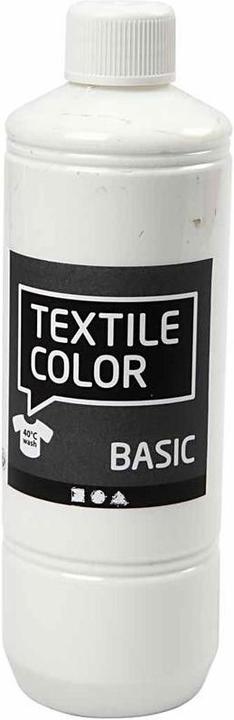 Produktbild Creativ Company Textielverf - Wit, 500ml (Weiss, 500 ml)